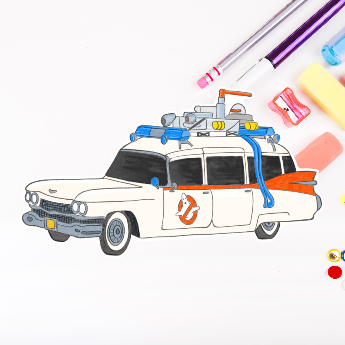 Bust a ghost- Hearse car