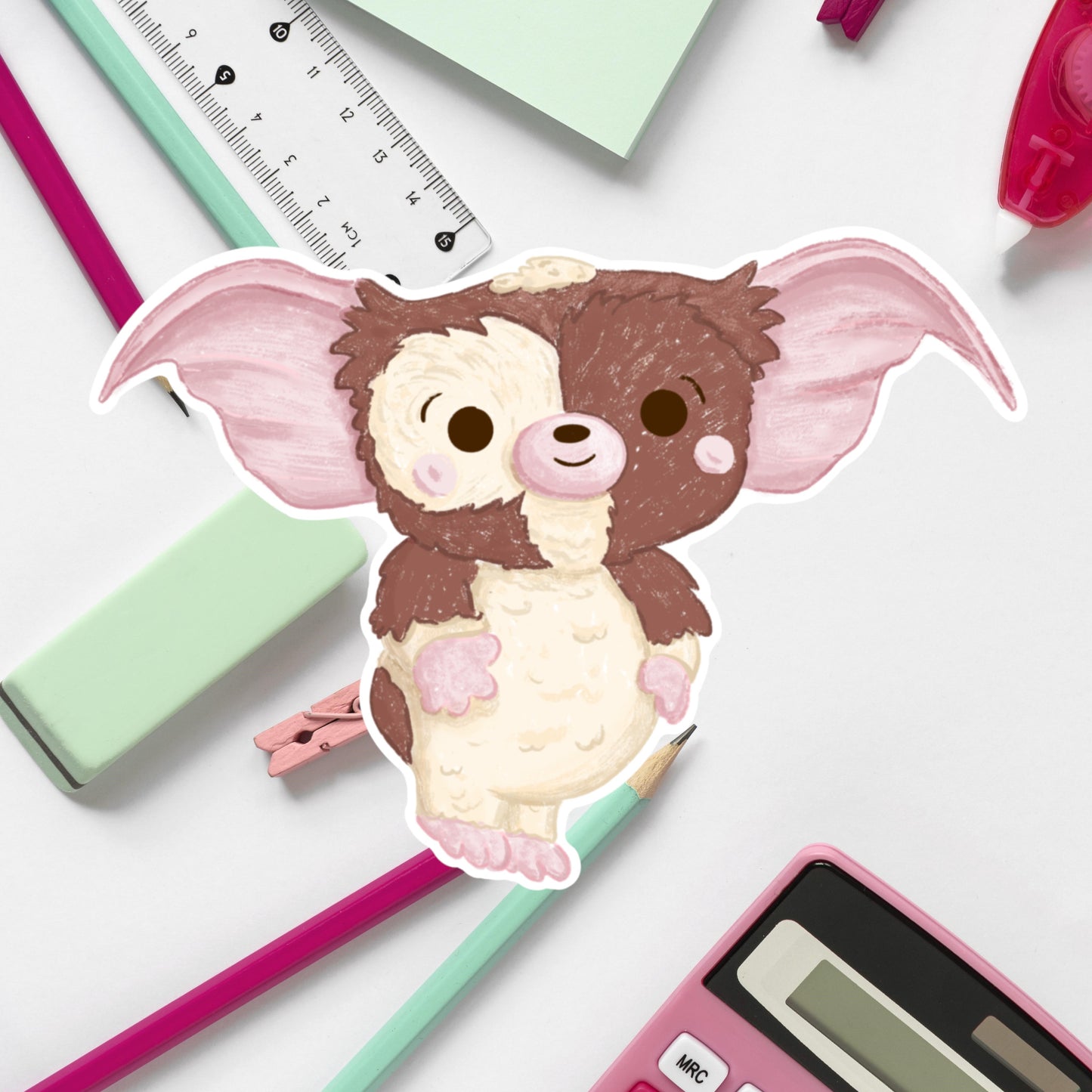 Cuties that transform into uncontrollable monsters Die cut