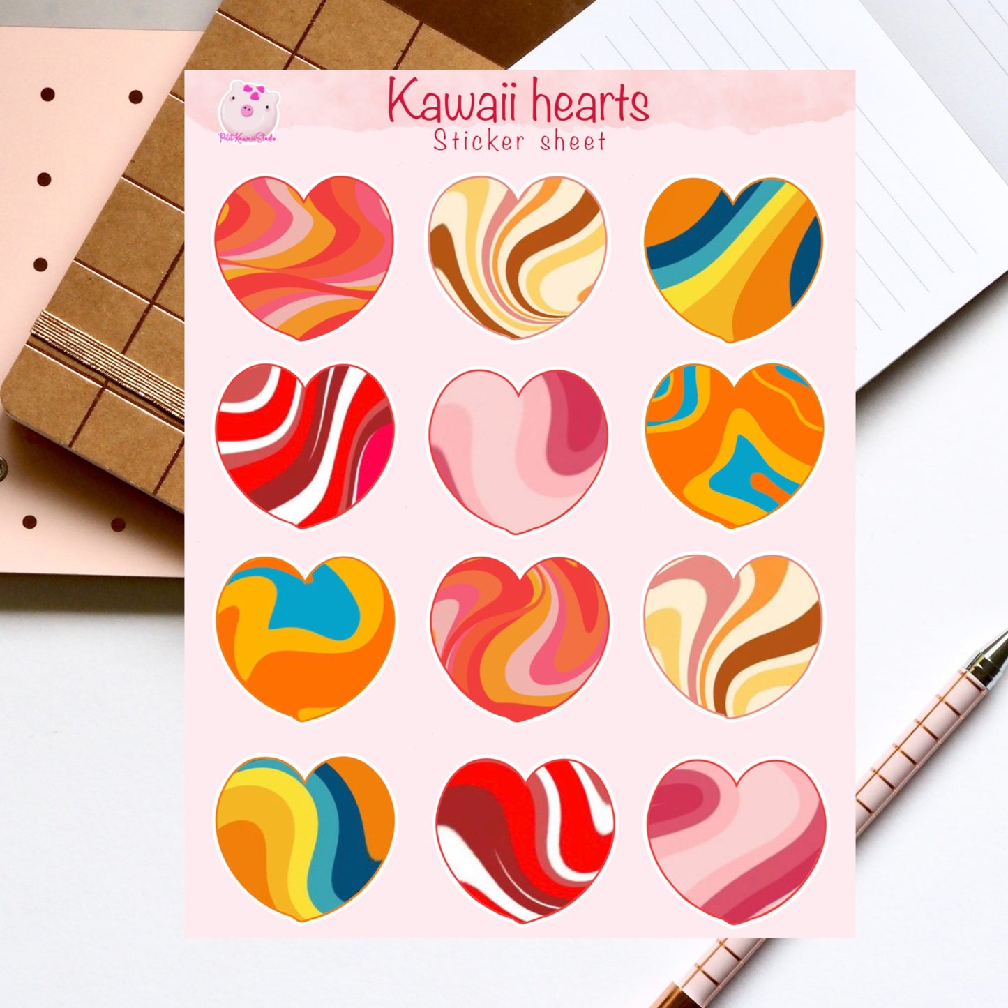 Heart of Hearts- Sticker Sheet