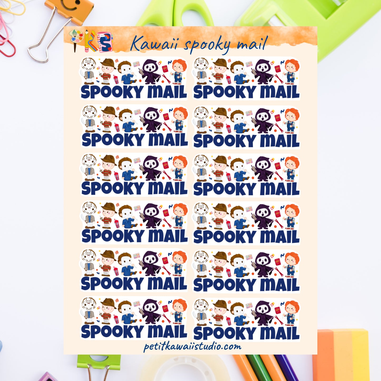 Kawaii Spooky Mail