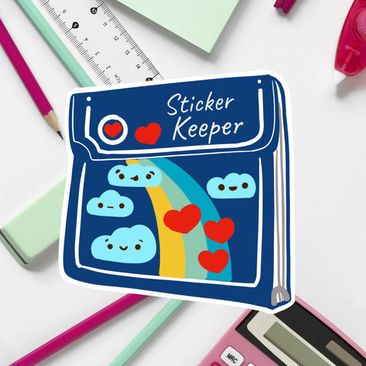 Sticker Keeper- Diecut Sticker