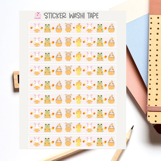 Sticker Washi Halloween Frenz Sticker Sticker Sheet