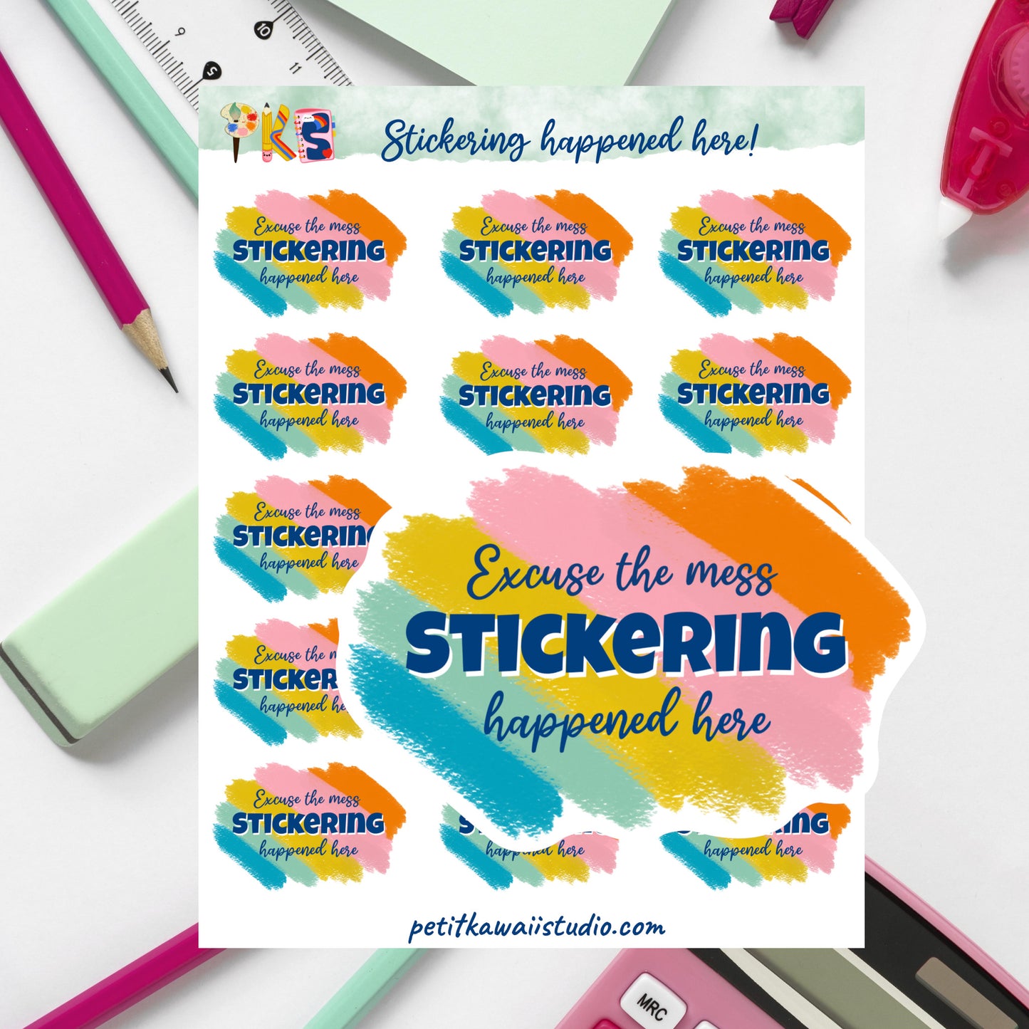 Stickering happened here!- Sticker Sheet